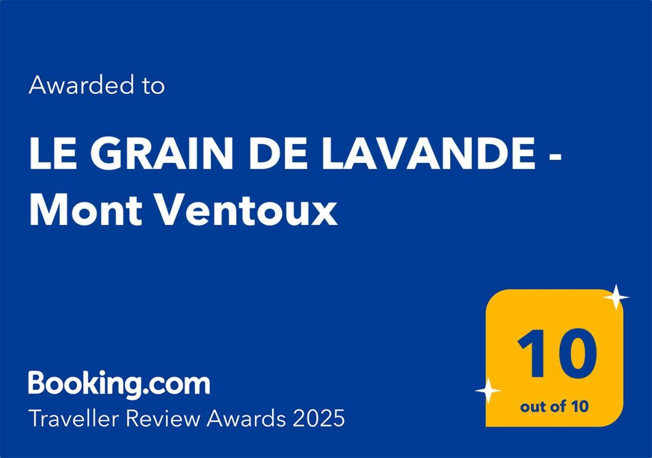 Le Grain De Lavande - Mont Ventoux Sault-de-Vaucluse Buitenkant foto